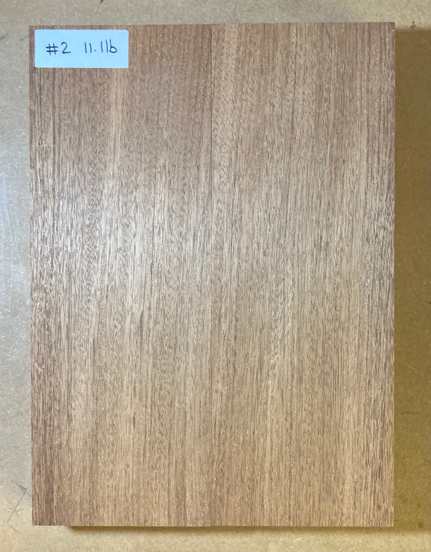 Cuban Mahogany Body Blank - 2 Piece #2