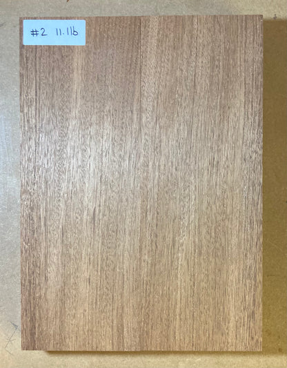 Cuban Mahogany Body Blank - 2 Piece #2