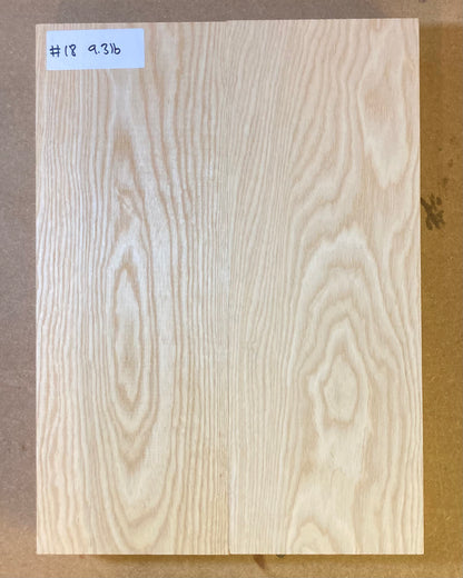 Ash Body Blank - 2 Piece #18