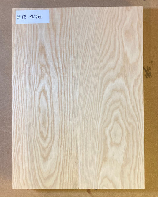 Ash Body Blank - 2 Piece #18