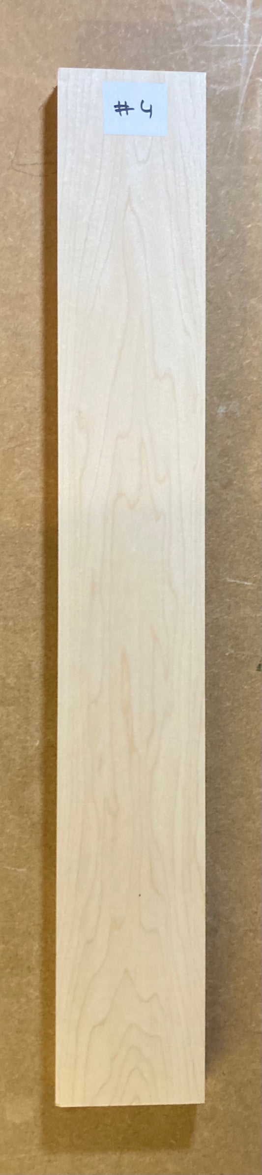 Electric Neck Blank - Maple #4