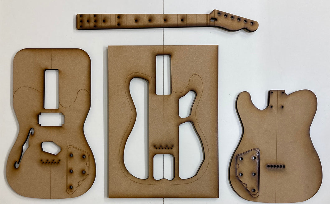 Guitar Template - T Style - Thinline Custom