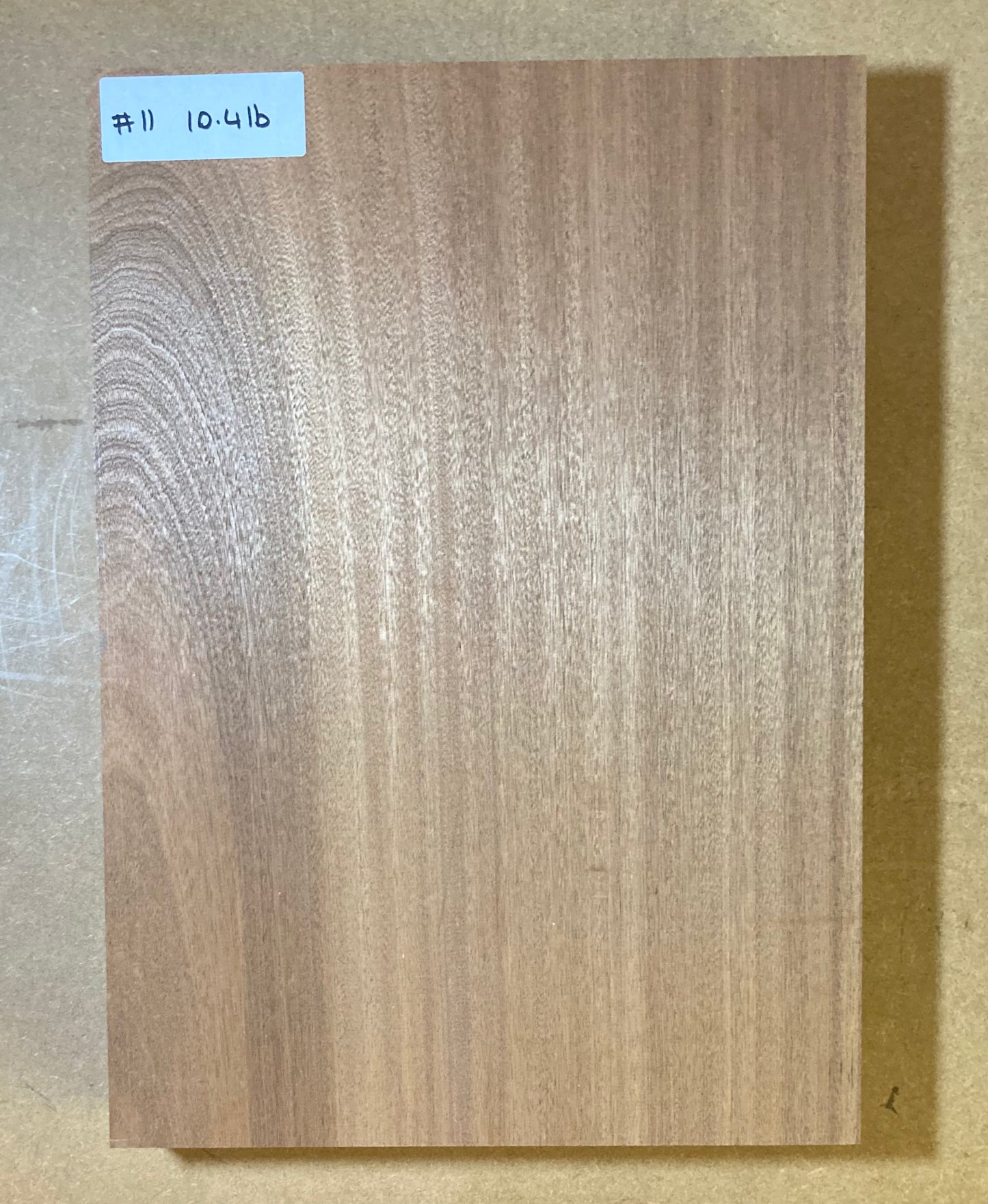 Sapele Body Blank - 1 Piece #11