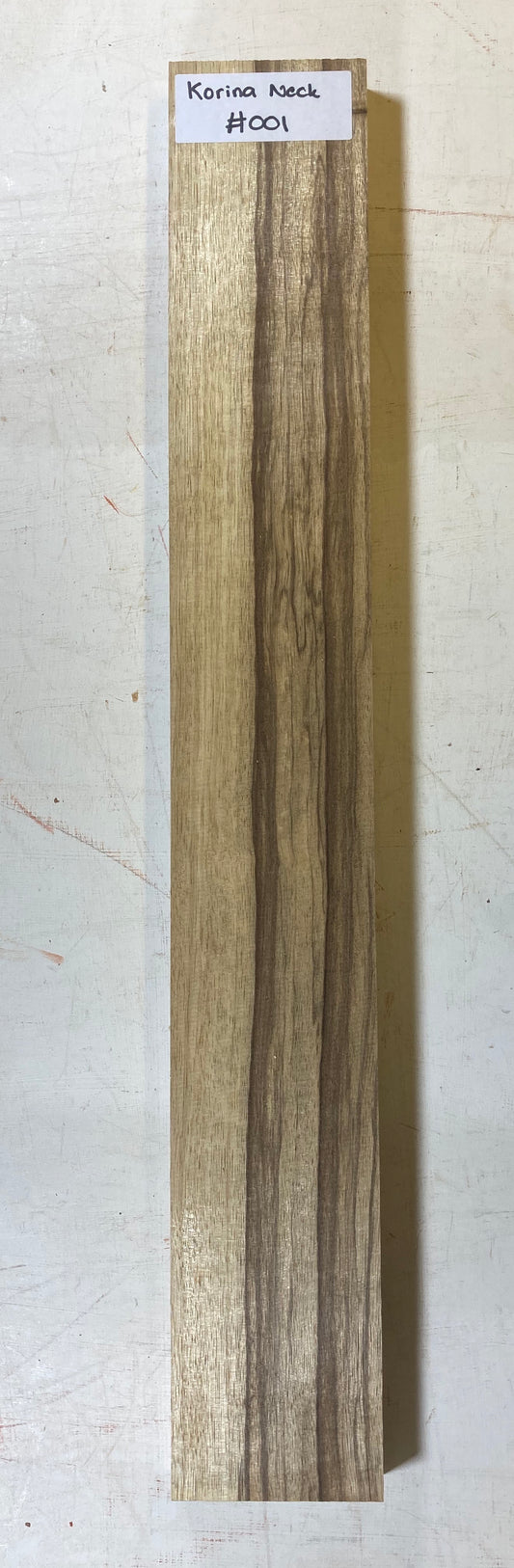 Electric Neck Blank - Korina #1