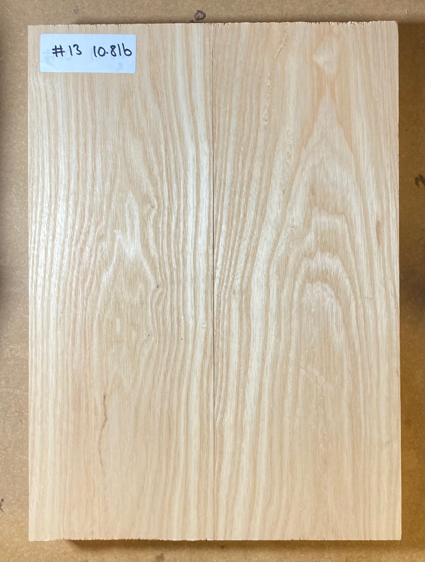 Ash Body Blank - 2 Piece #13