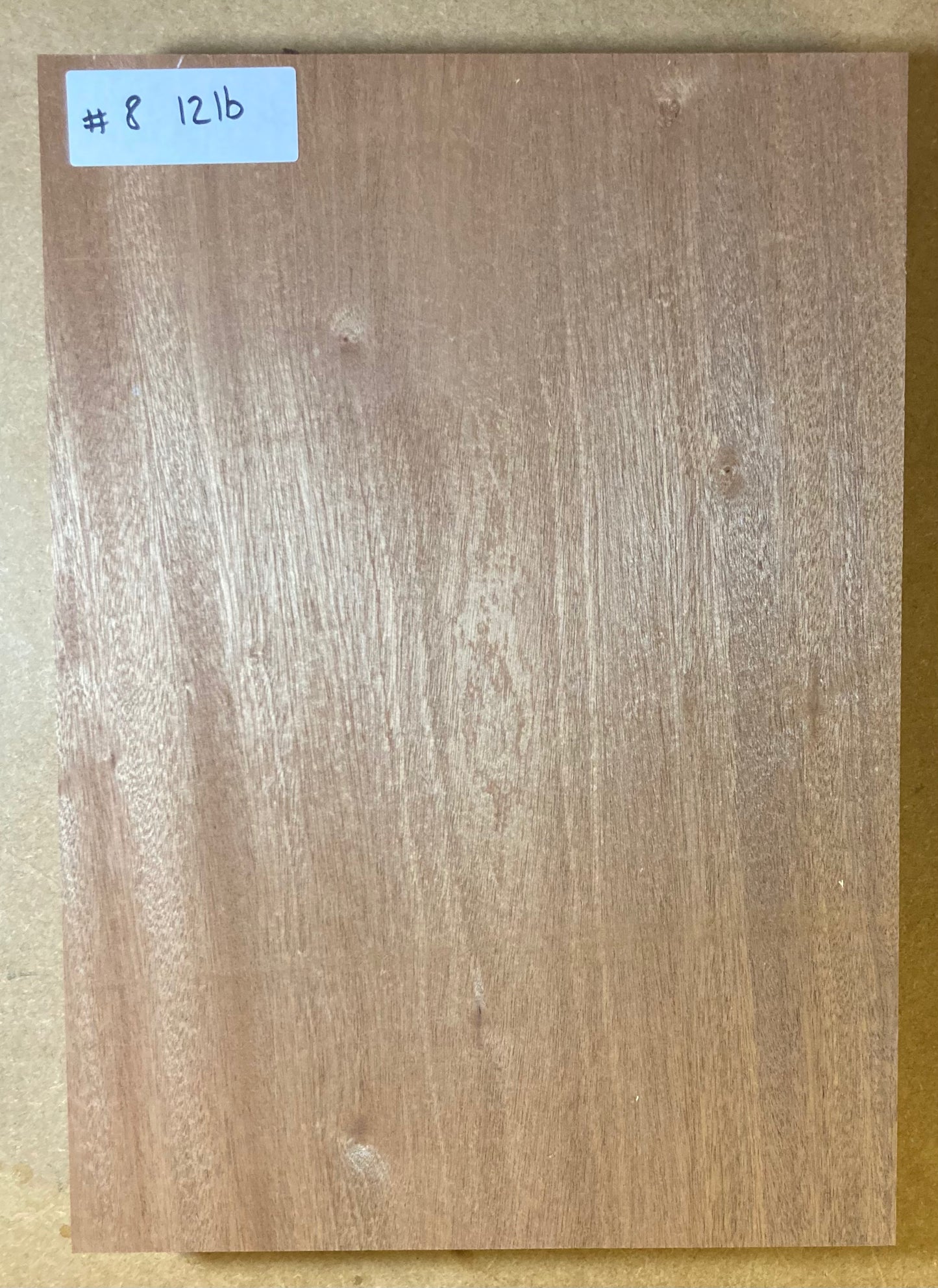 Sapele Body Blank - 1 Piece #8