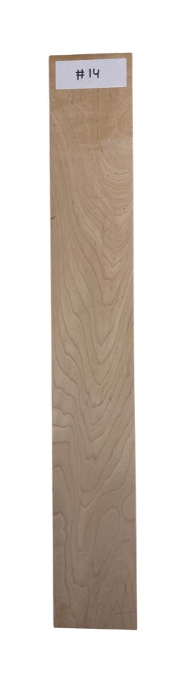 Electric Neck Blank - Maple #14.