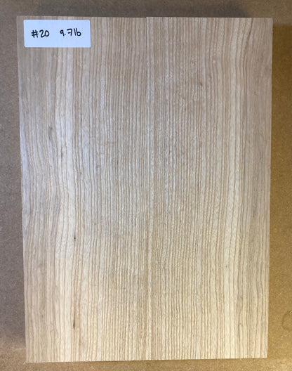 Ash Body Blank - 2 Piece #20