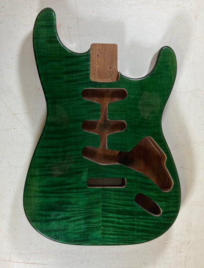 Flame Top S-Style Body