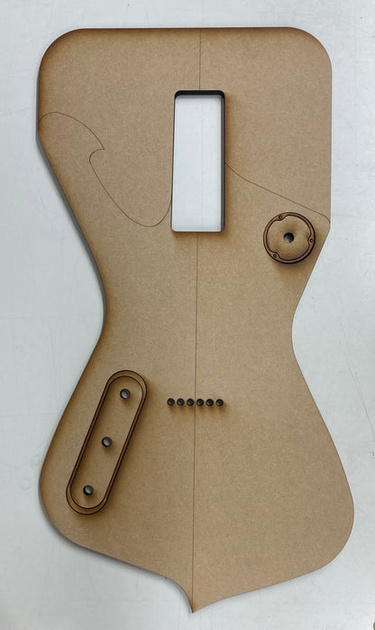 Guitar Template - Iceman Style - HH
