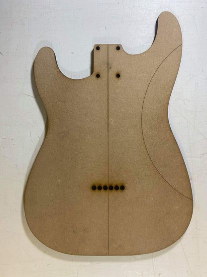 Guitar Template - S Style - Tele