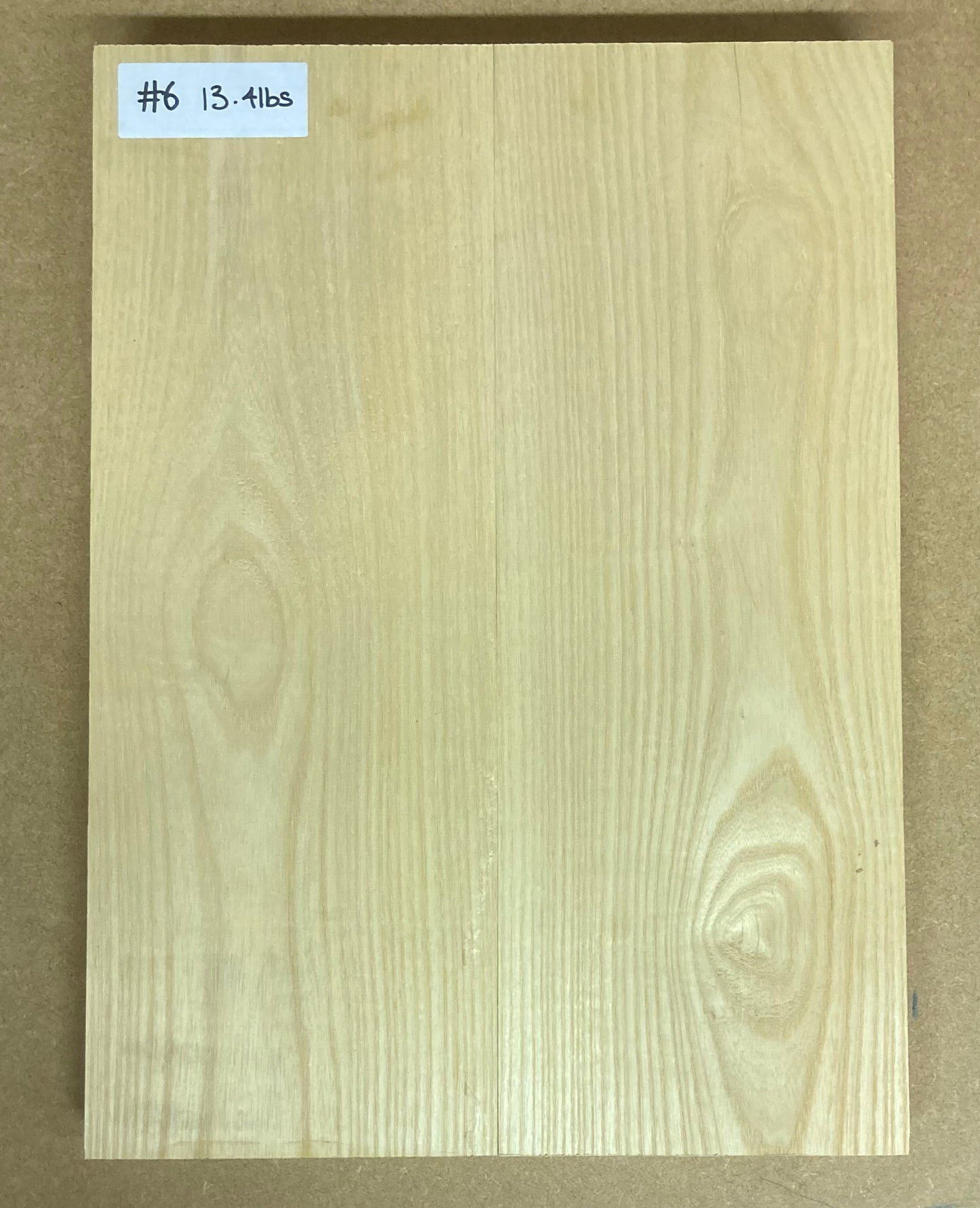 Ash Bass Body Blank - 2 Piece #6