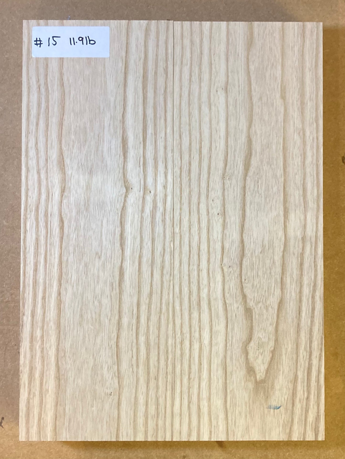 Ash Body Blank - 2 Piece #15