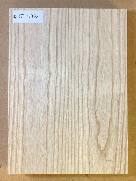 Ash Body Blank - 2 Piece #15
