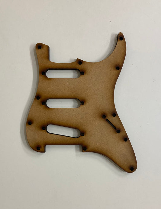 Guitar Template - S Style - Standard Pickguard