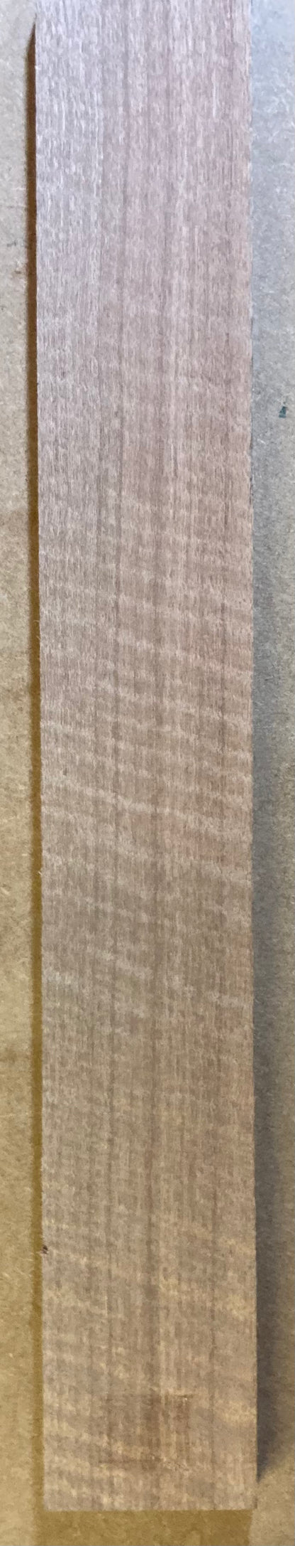 Electric Neck Blank - Rippled Meranti #1 (19mm)