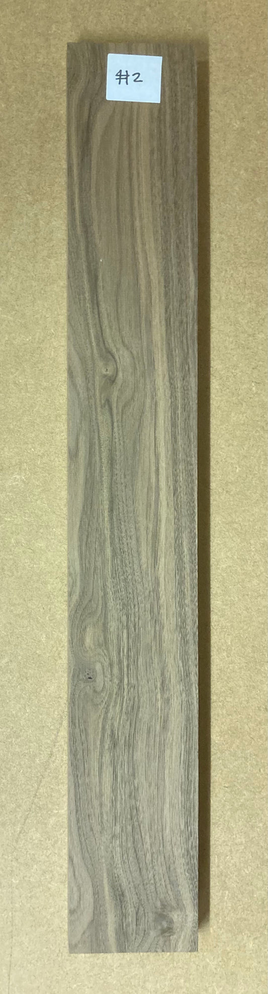 Electric Neck Blank - Walnut #2