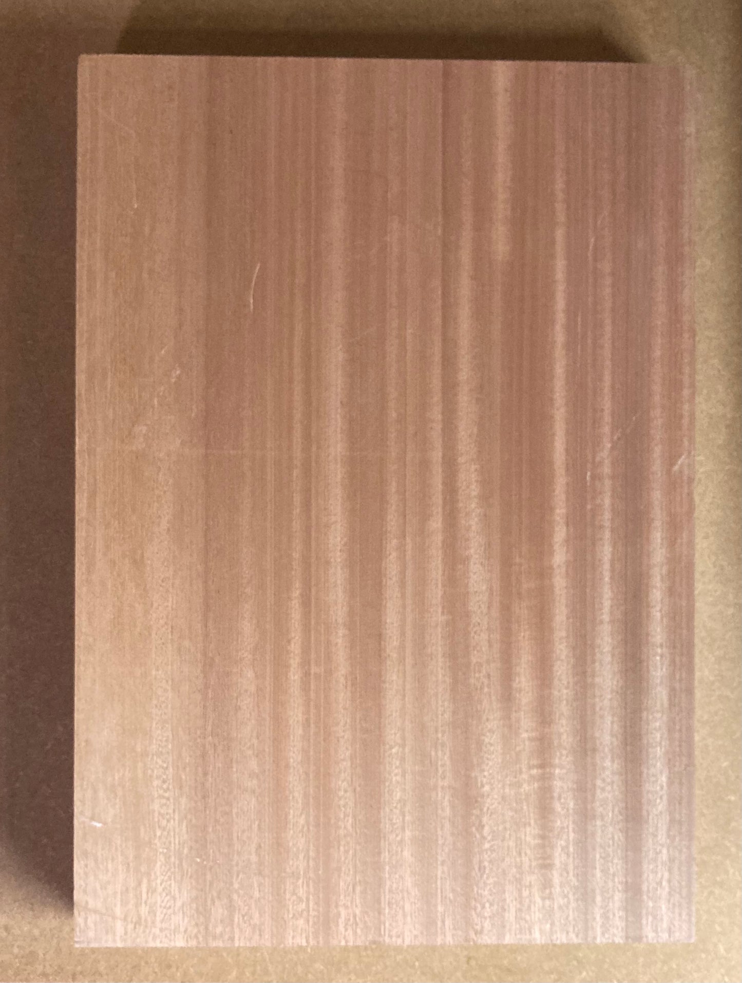 Sapele Body Blank - 1 Piece #17
