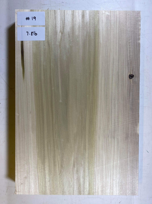 Tulip/Poplar Body Blank - 1 Piece #19