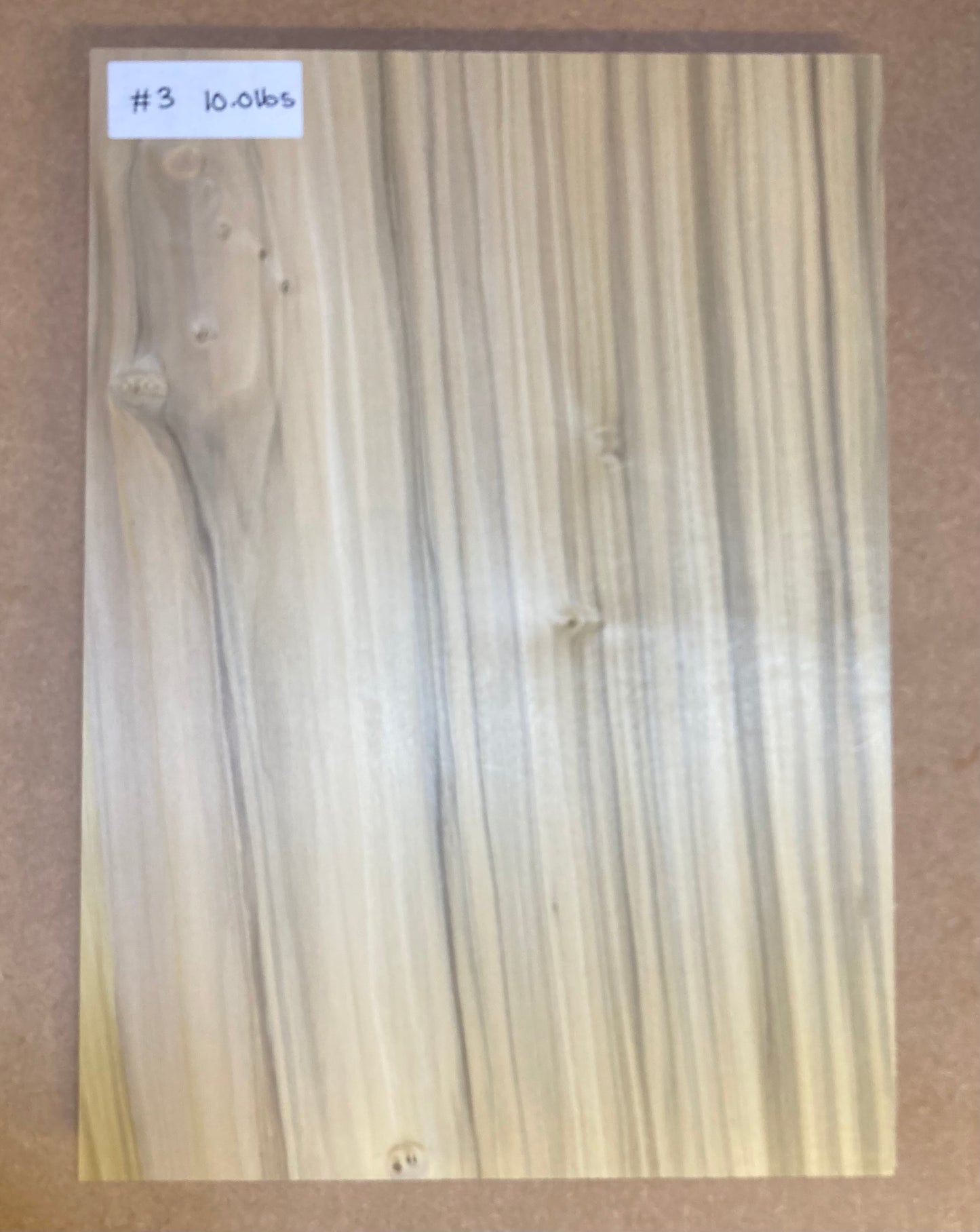 Tulip/Poplar Bass Body Blank - 1 Piece - #3