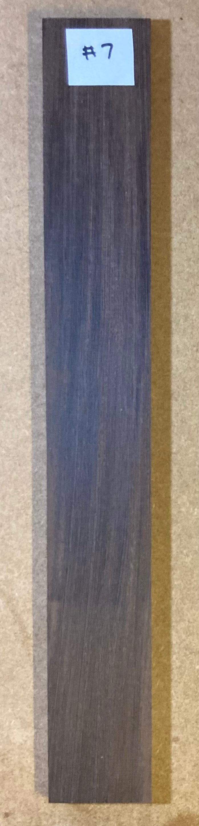 Wenge Electric Fretboard Blank #7