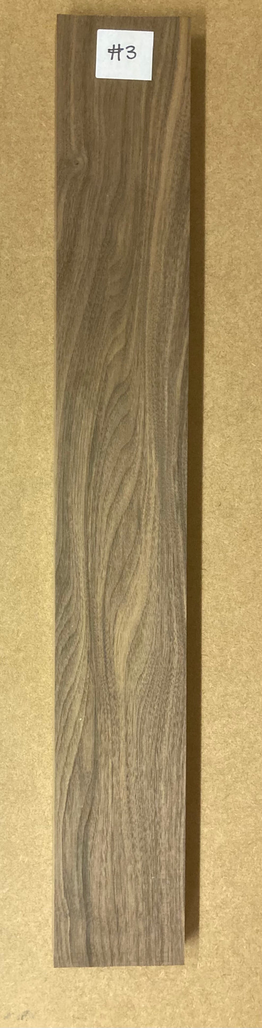 Electric Neck Blank - Walnut #3