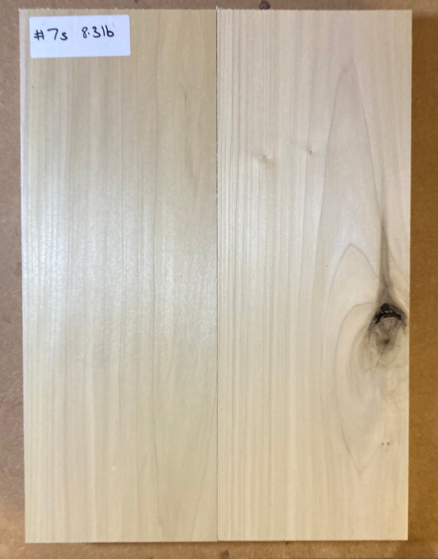 Tulip/Poplar Body Blank - 2 Piece #7 Second