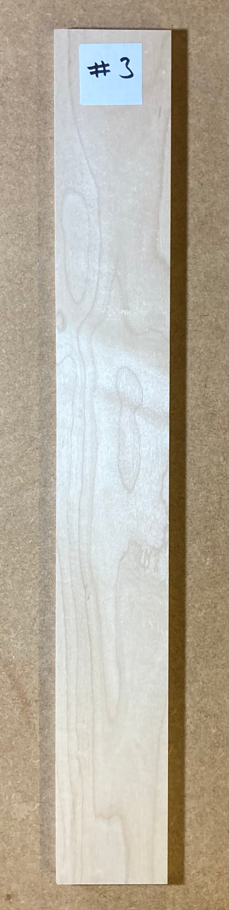 Electric Fretboard Blank - Maple #3