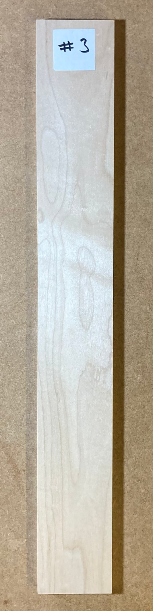 Electric Fretboard Blank - Maple #3