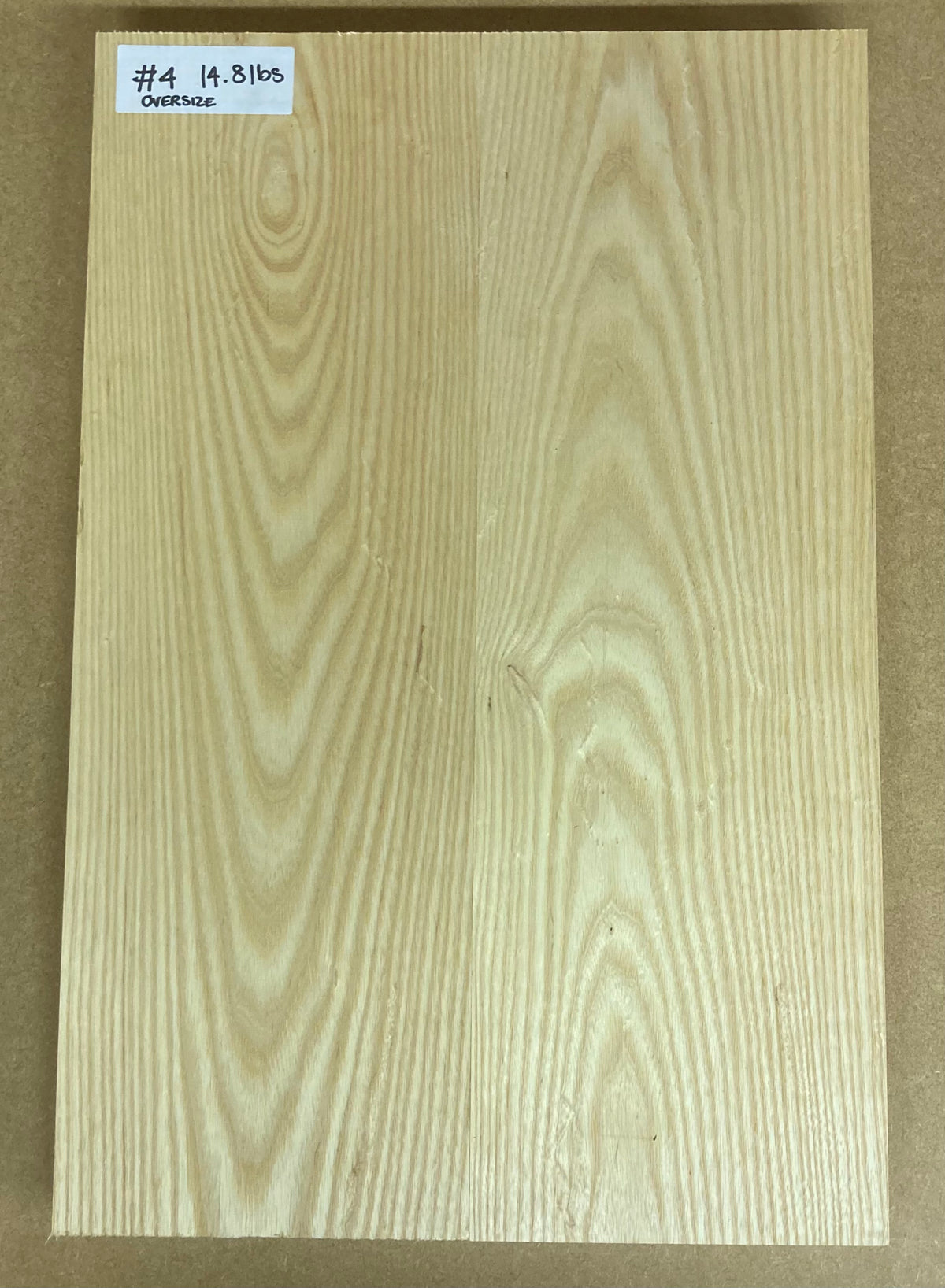 Ash Base Body Ash Bass Body Blank Oversized - 2 Piece #4 – Crater Guitar Supplies