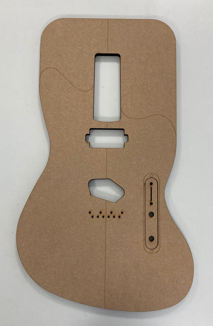 Guitar Template - Jazz Style - H Telemaster