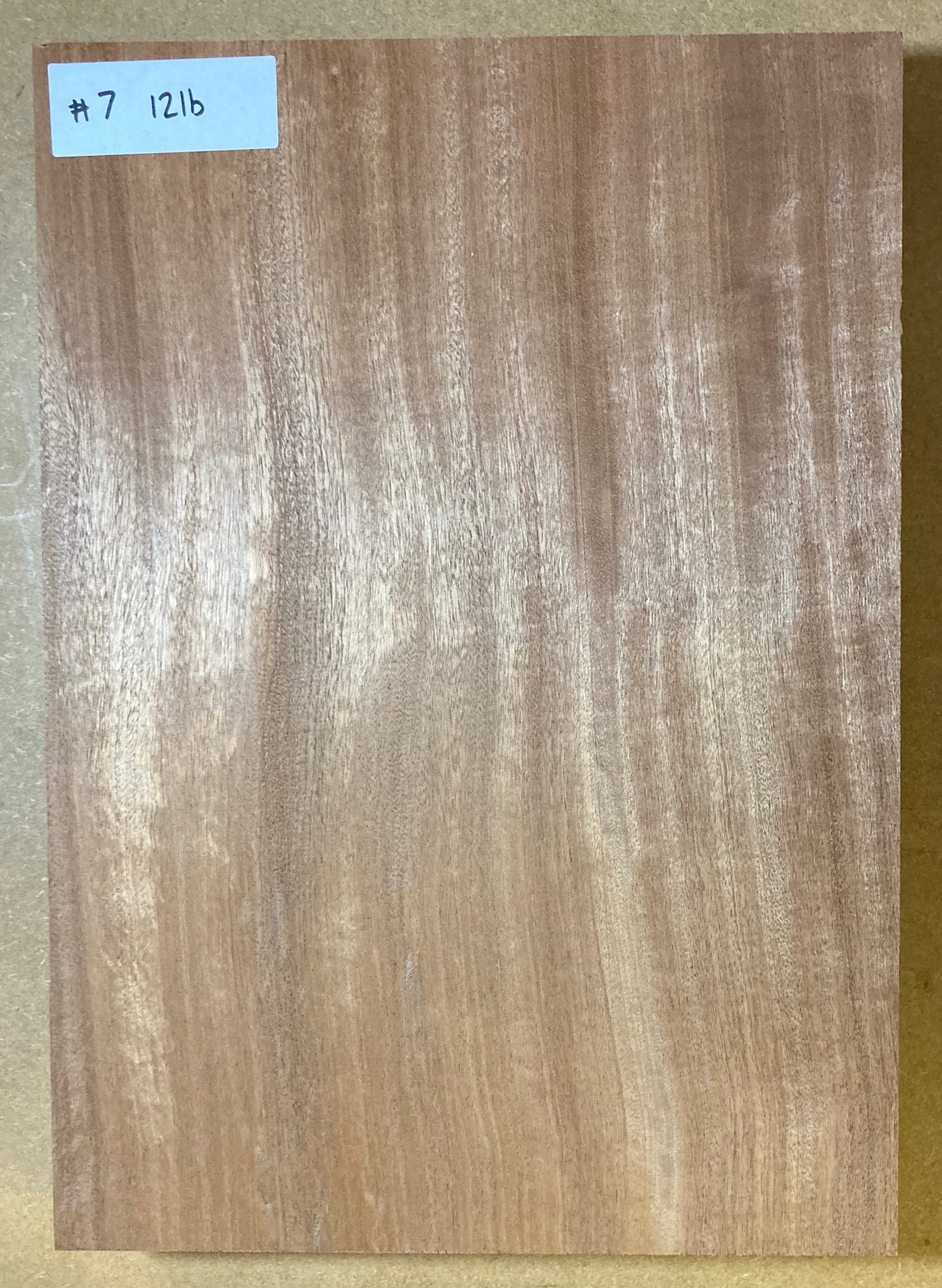 Sapele Body Blank - 1 Piece #7