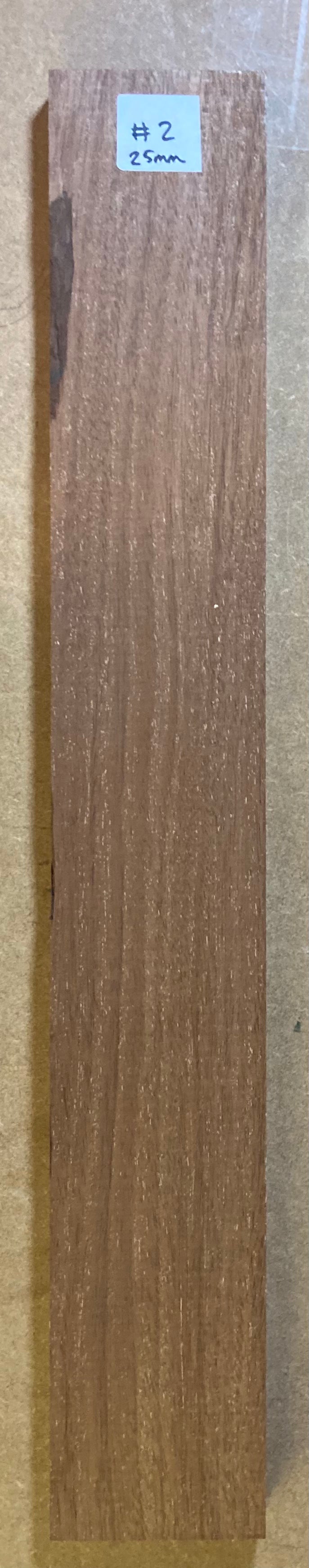 Electric Neck Blank - Cuban Mahogany #2