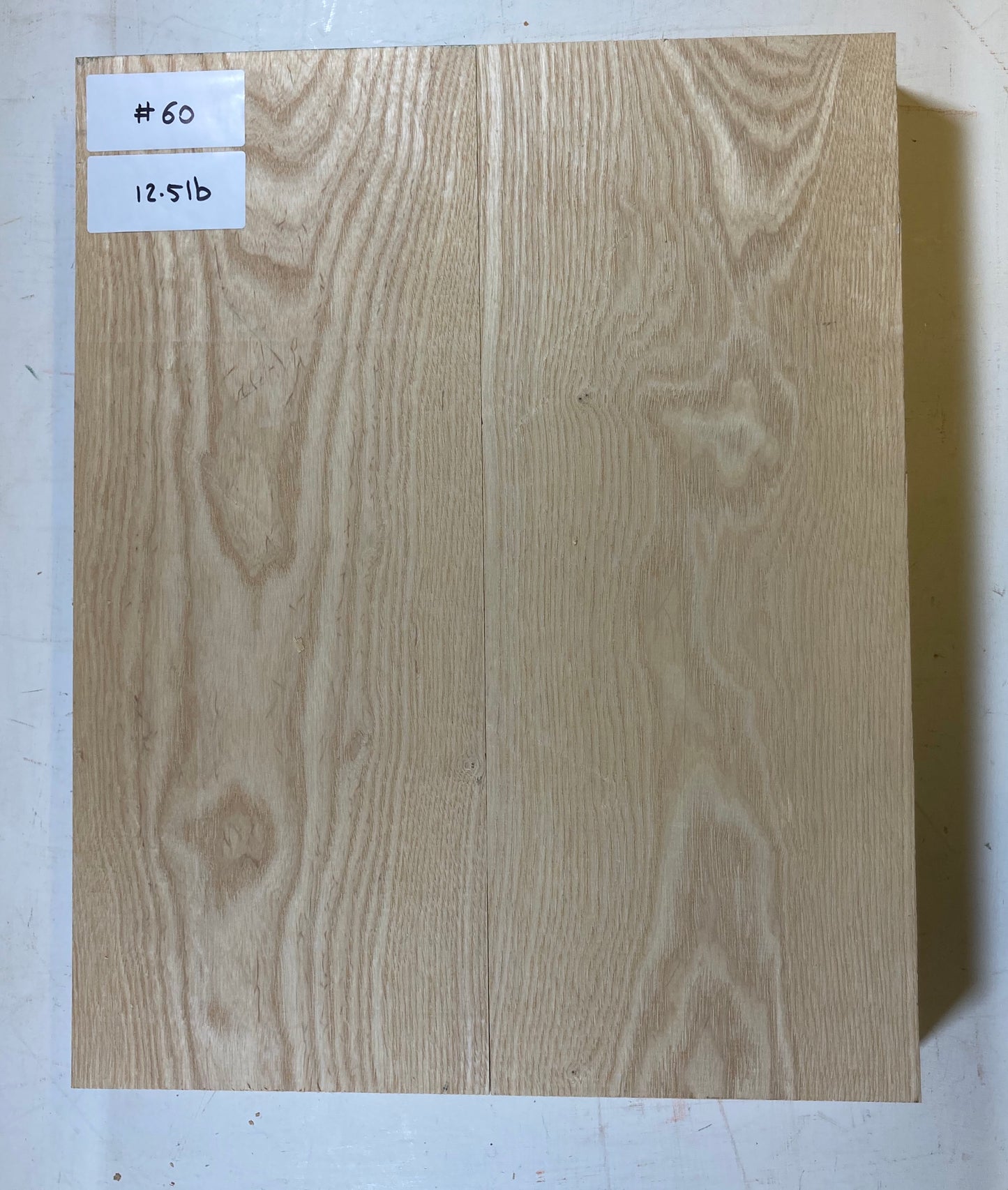 Ash Body Blank - 2 Piece #60