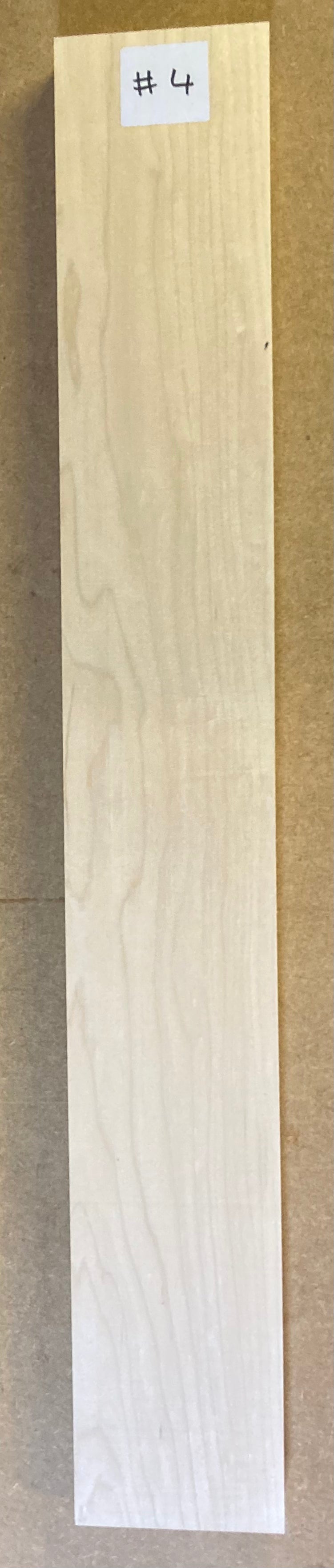 Electric Neck Blank - Maple #4