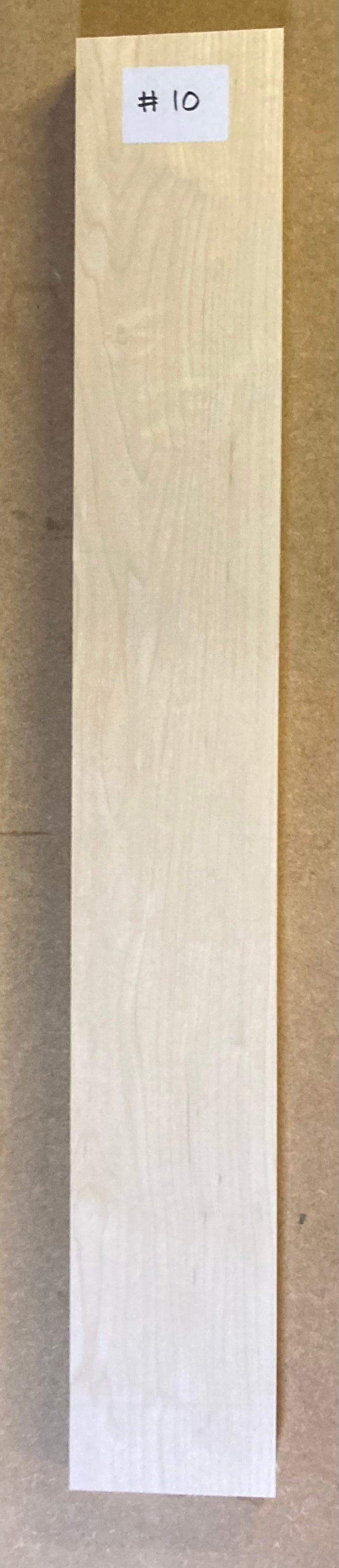 Electric Neck Blank - Maple #10