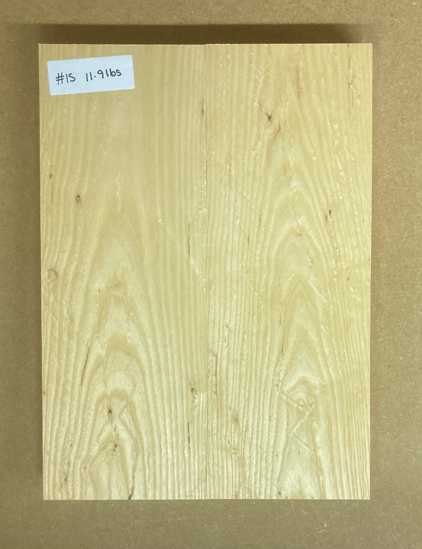 Ash Body Blank - 2 Piece #15