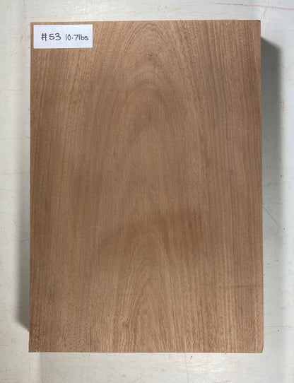Sapele Body Blank - 1 Piece #53