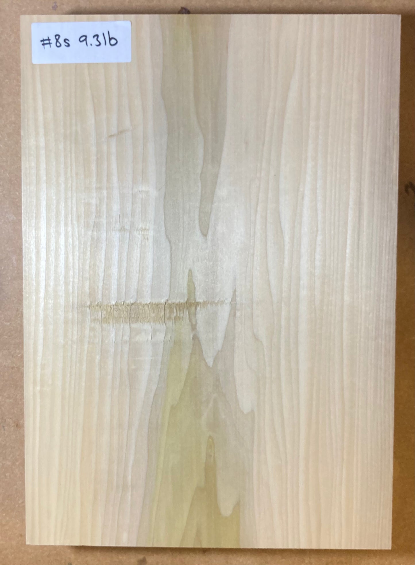 Tulip/Poplar Body Blank - 1 Piece #8 - Second