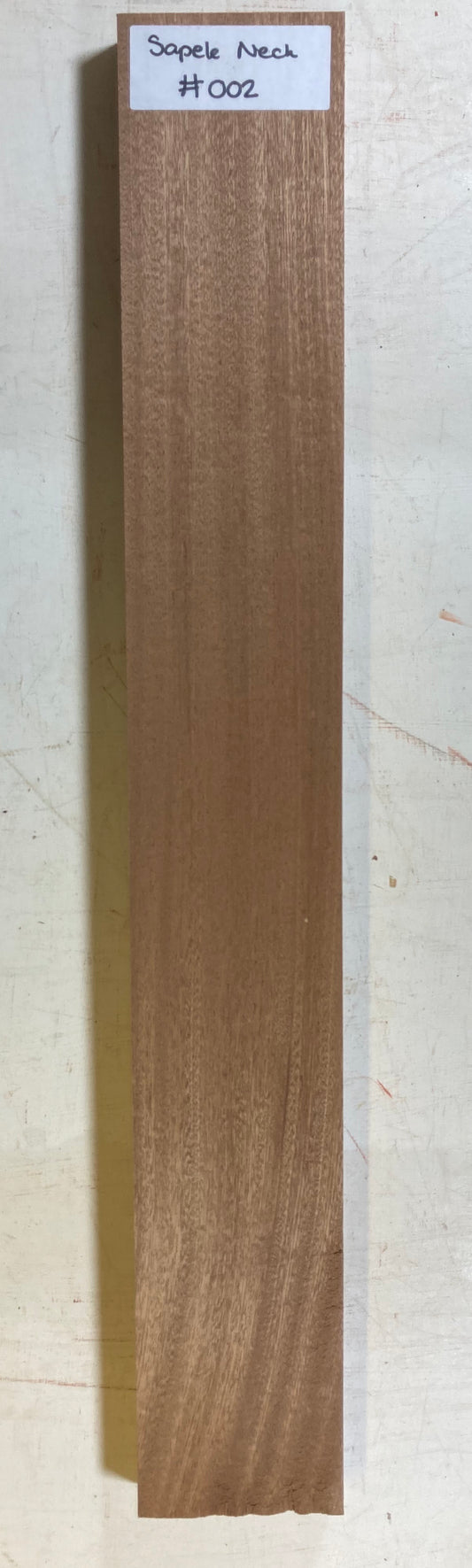 Electric Neck Blank - Sapele #2