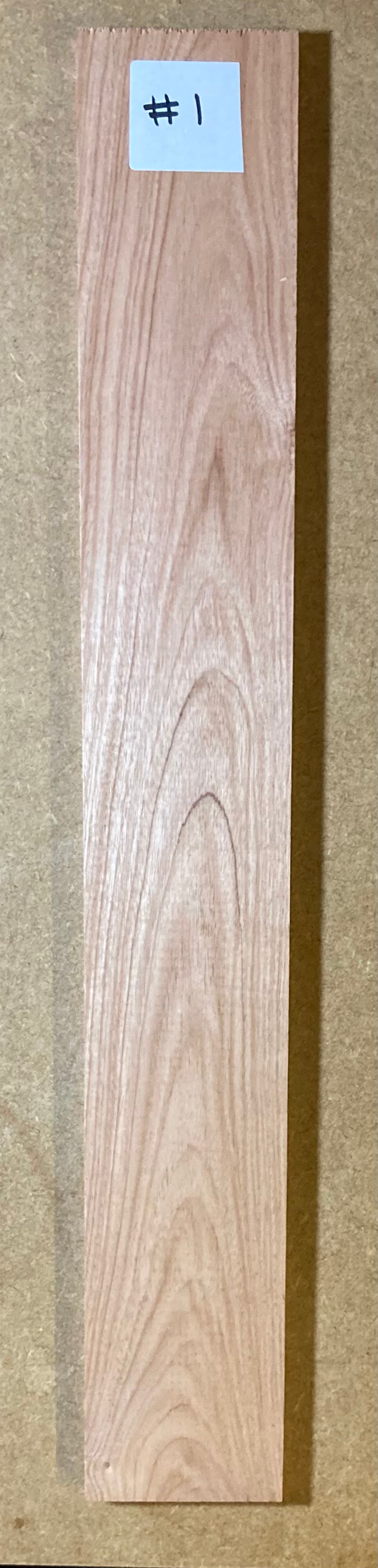 Namibian Rosewood Electric Fretboard Blank #1