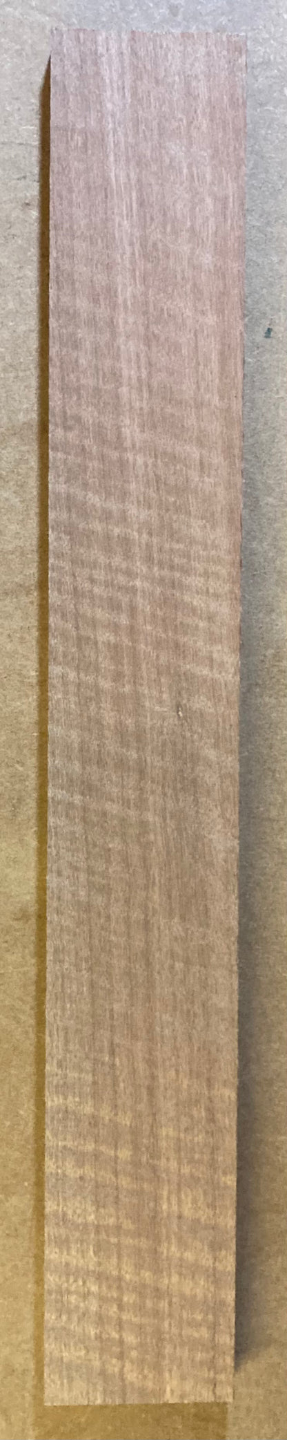 Electric Neck Blank - Rippled Meranti #6 (19mm)