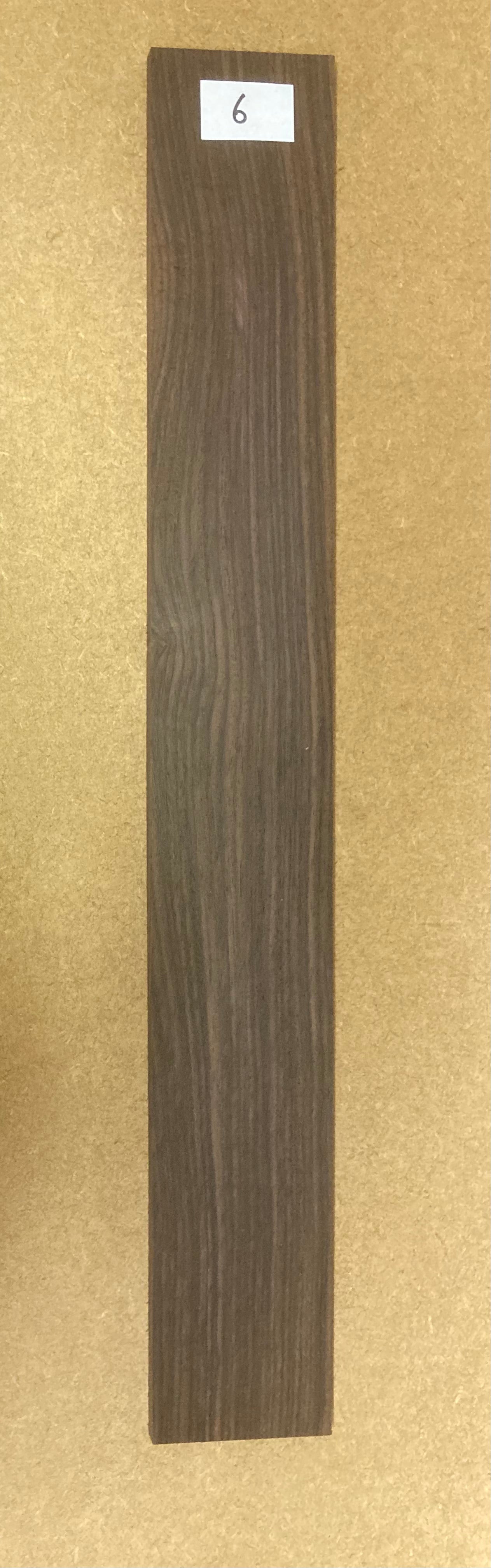 Electric Fretboard Blank - Indian Rosewood #6