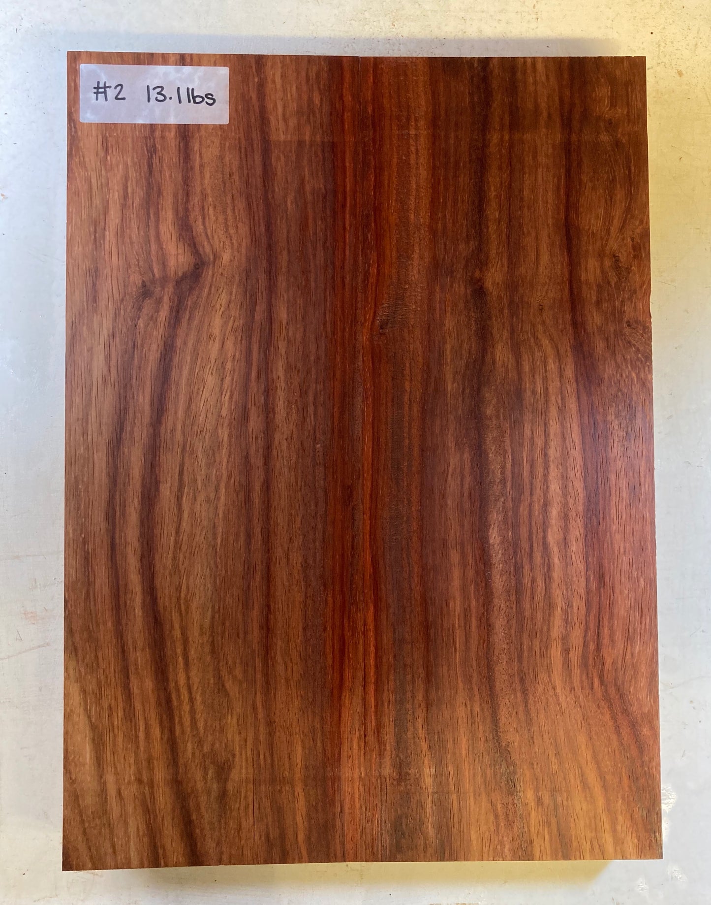 Padauk Body Blank - 2 Piece #2