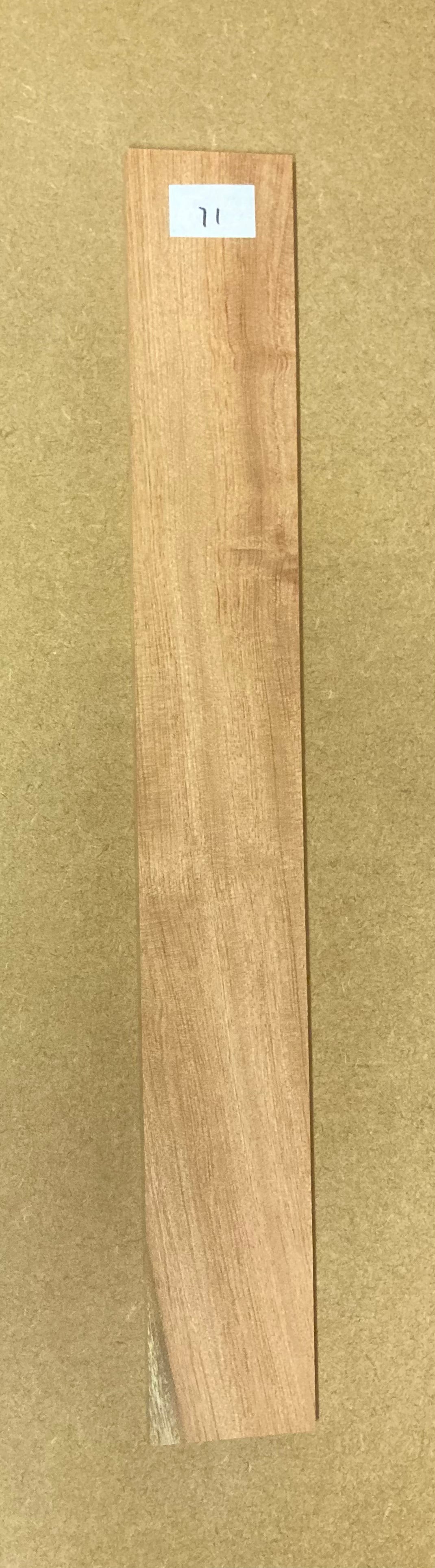 Namibian Rosewood Electric Fretboard Blank #11