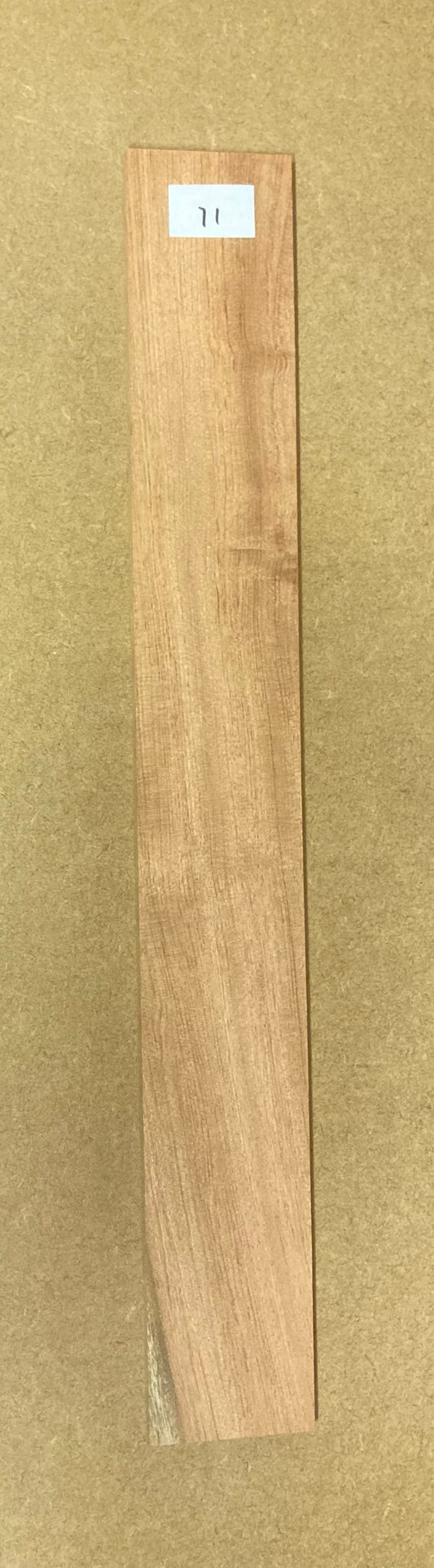 Namibian Rosewood Electric Fretboard Blank #11