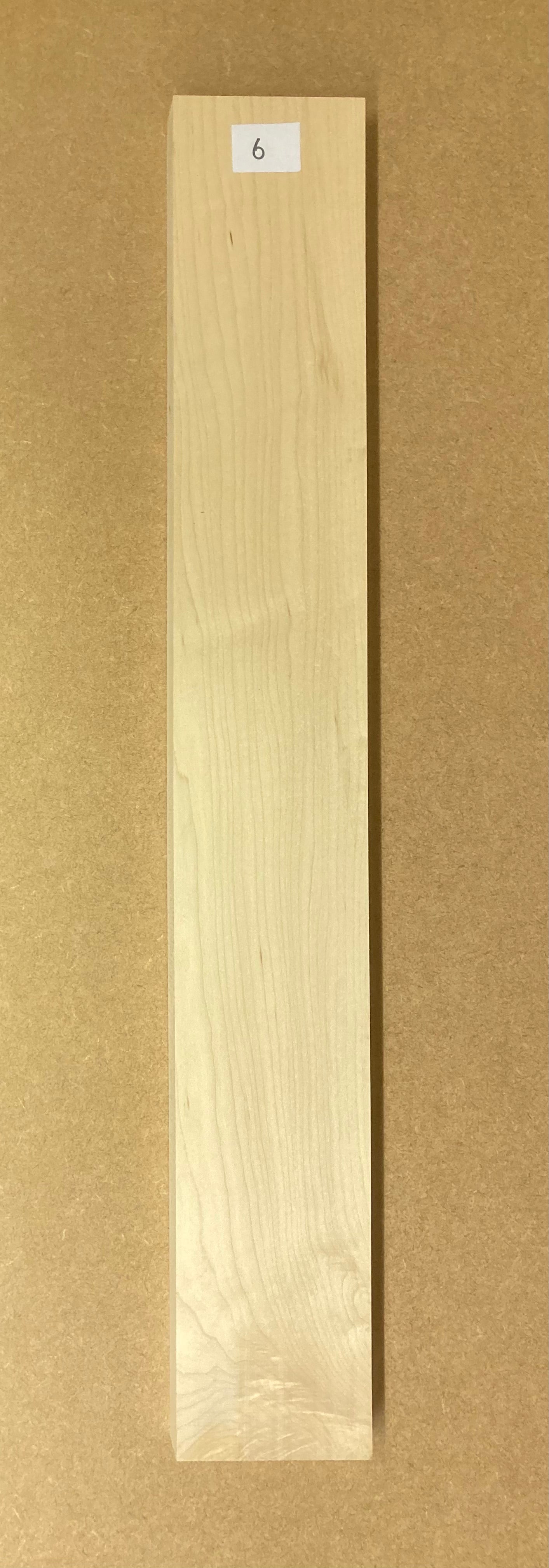 Electric Neck Blank - Maple #6