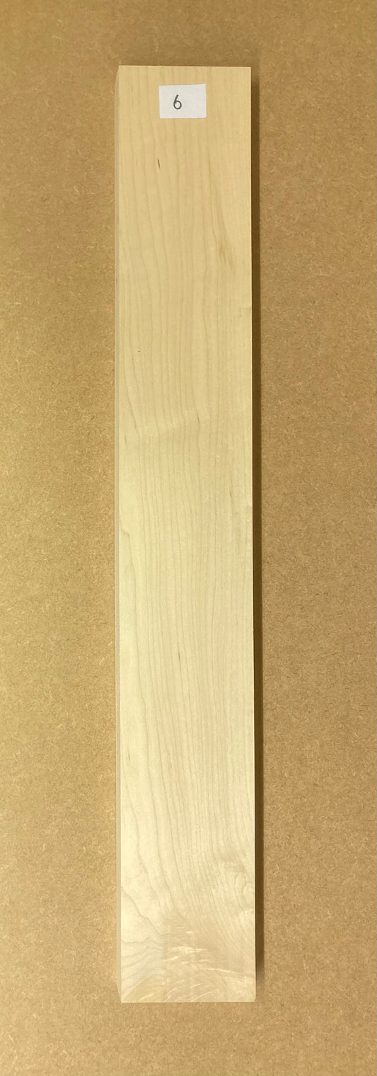 Electric Neck Blank - Maple #6