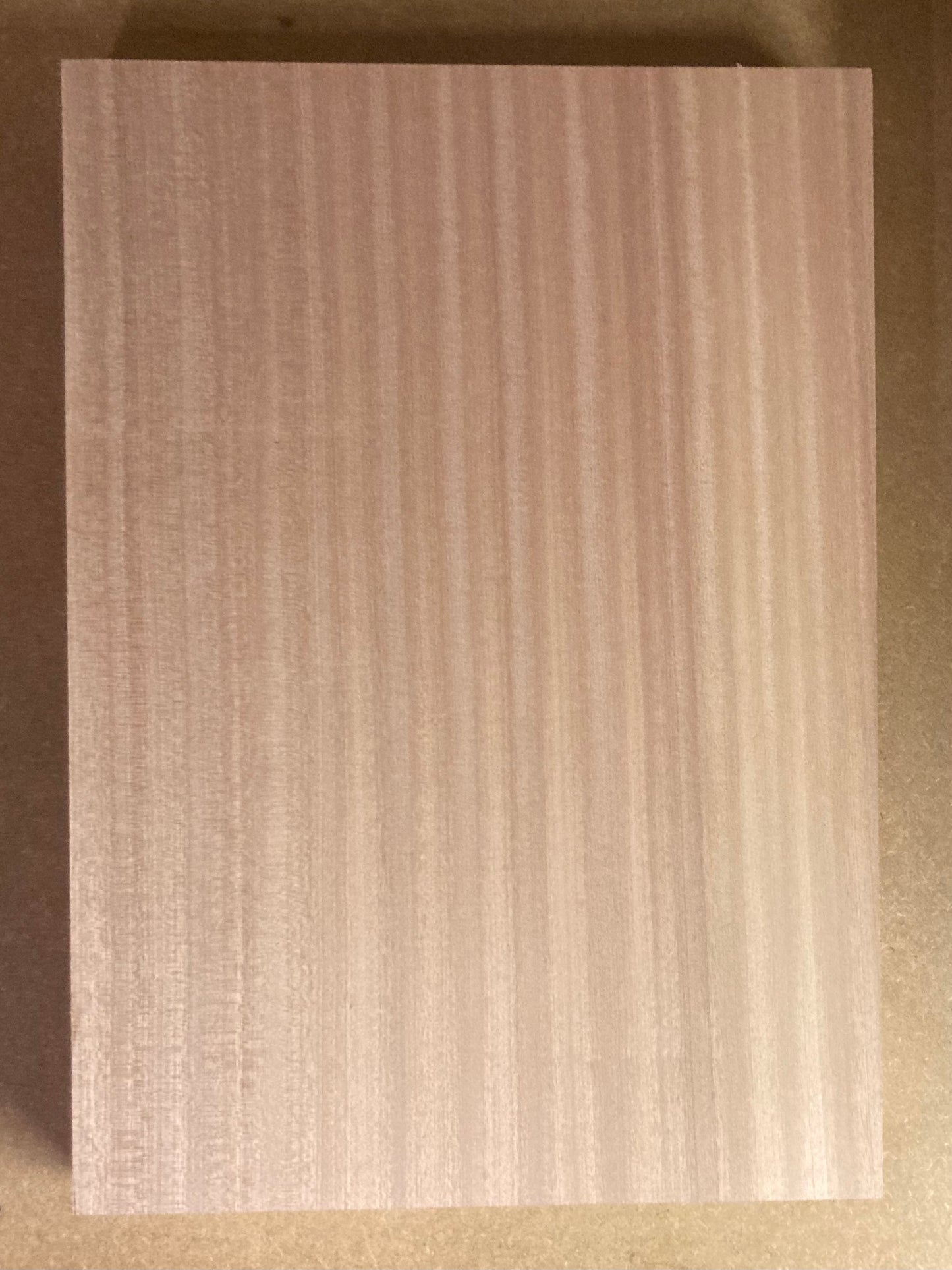 Sapele Body Blank - 1 Piece #16
