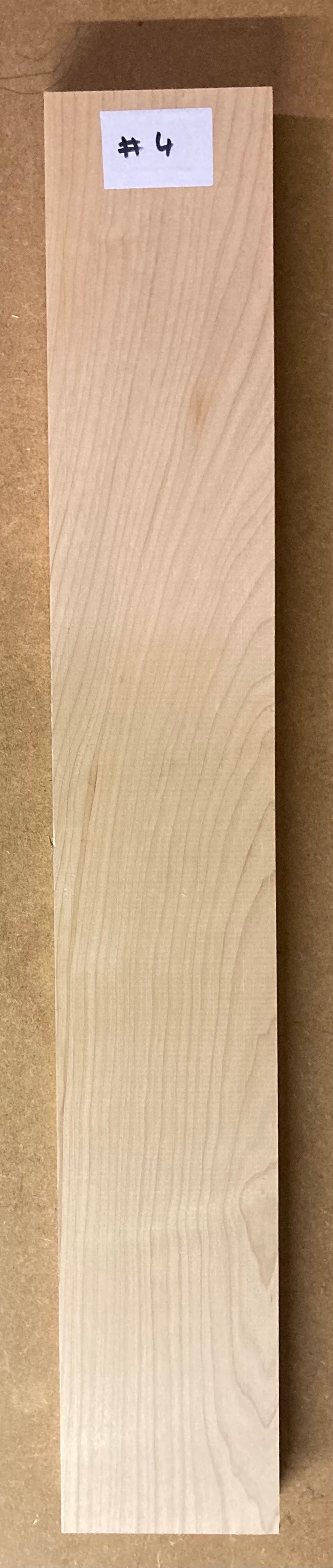 Electric Neck Blank - Maple #4